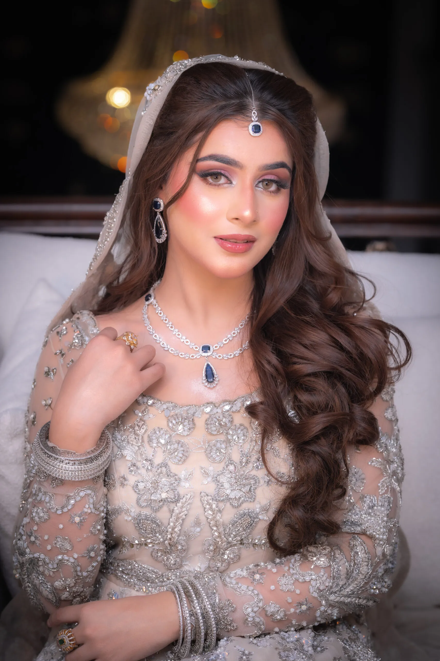 Ethereal Walima Silver Bride